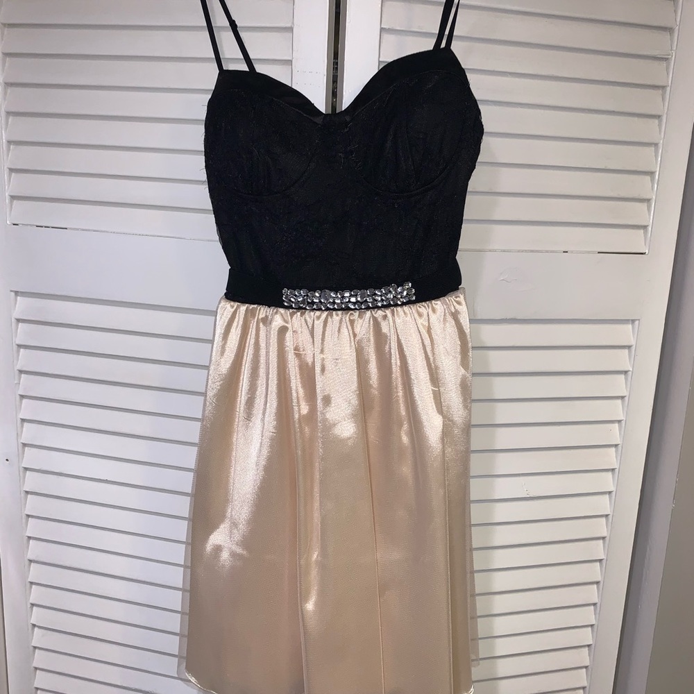 Black/Blush Dress